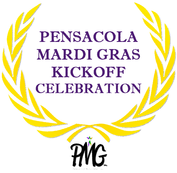 Pensacola Mardi Gras Kickoff Celebration logo