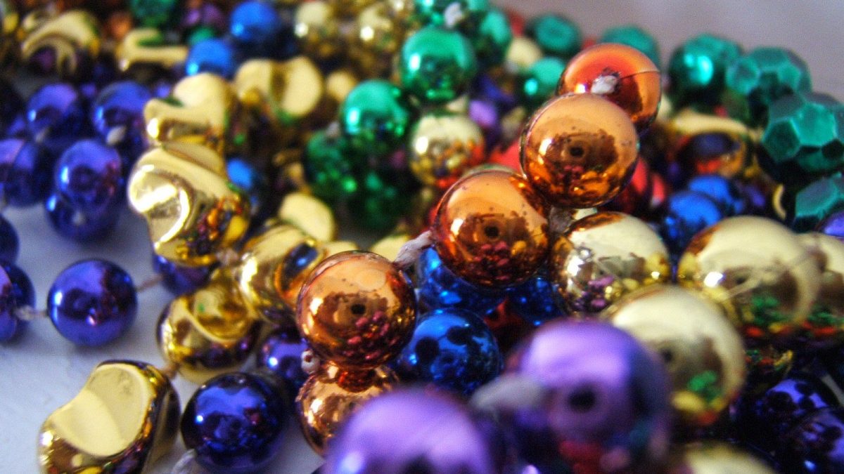 mardi gras beads